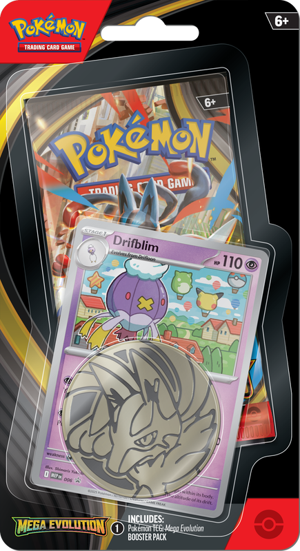 Pokémon TCG - Mega Evolution - Mega Evolution Base - Checklane Blister