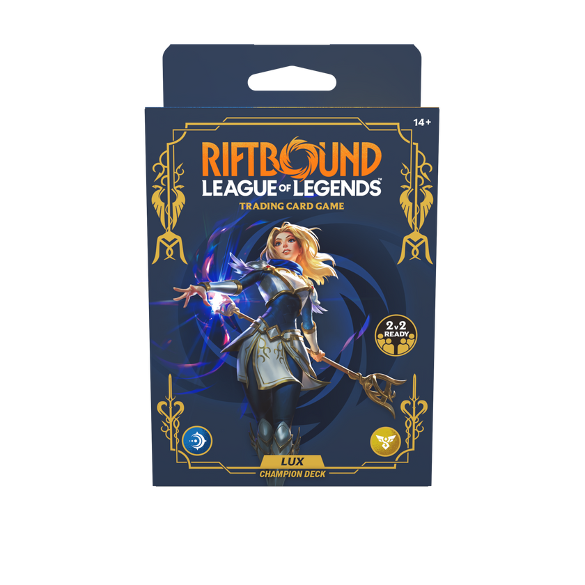 [PREORDER] Riftbound - League of Legends TCG - Legacy - Lux - Champion Deck - 2027-01-29
