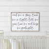 Read Me A Story, Tuck Me In Tight, Tell Me You Love Me & Kiss Me Goodnight Wood Sign