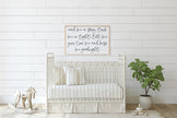 Read Me A Story, Tuck Me In Tight, Tell Me You Love Me & Kiss Me Goodnight Wood Sign