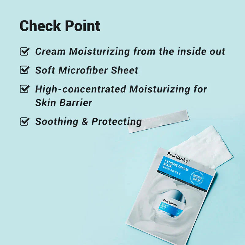 Real Barrier Extreme Cream Mask 27ml - 1 BOX / 10 PCS