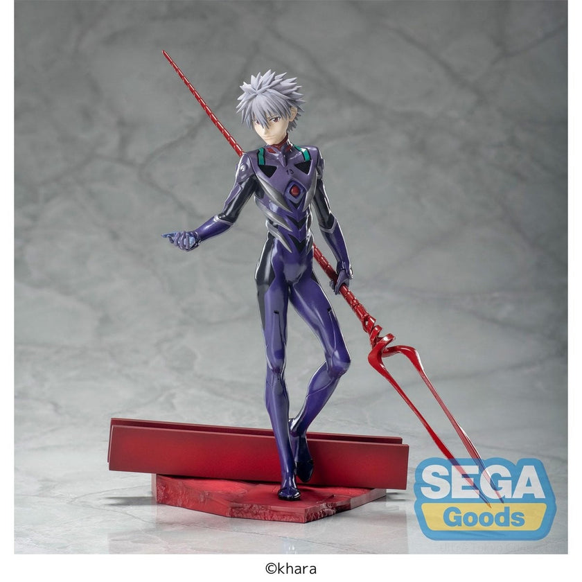 Rebuild of Evangelion Kaworu Nagisa x Spear of Longinus Luminasta Figure