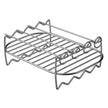 Rectangular Four-corner G-shaped BBQ Sticks Double Layer Stainless Steel Barbecue Grill Cross-border Foreign Trade