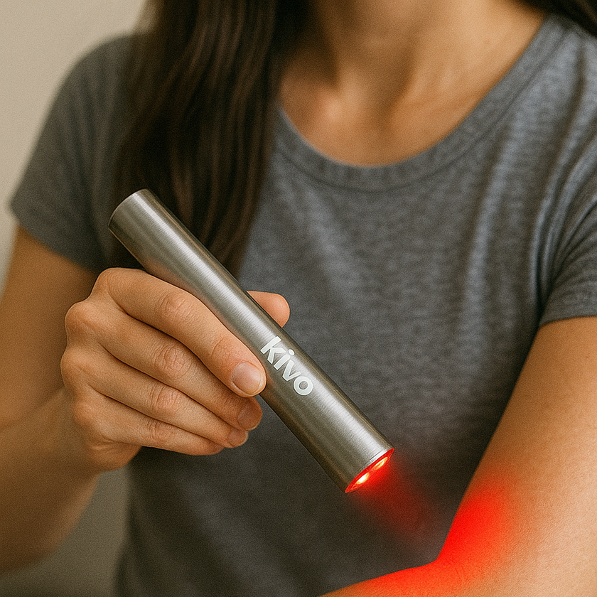 Kivo Elite Red Light Therapy Flashlight