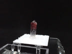 Red Phantom Quartz with Hematite Inclusions – High Clarity Crystal Specimen (19mm)