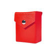 Red Deck Box + Belt Loop - Hard Shell - Faux Leather