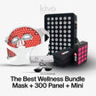 Kivo Wellness Bundle: 300 Series + Mini + Face/Neck/Chest/ + Googles