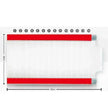 Refrigerator Retractable Storage Artifact Track Rack Korean Refrigerator