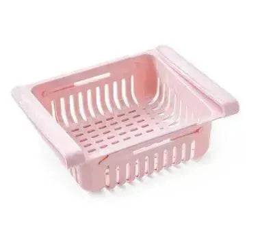 Refrigerator Telescopic Storage Basket - Modern and Stylish Organization