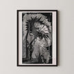 Reijer Stolk ‚Äì Artichokes in Shadow (1915) | A Striking Monochrome Woodcut (available handframed or unframed)