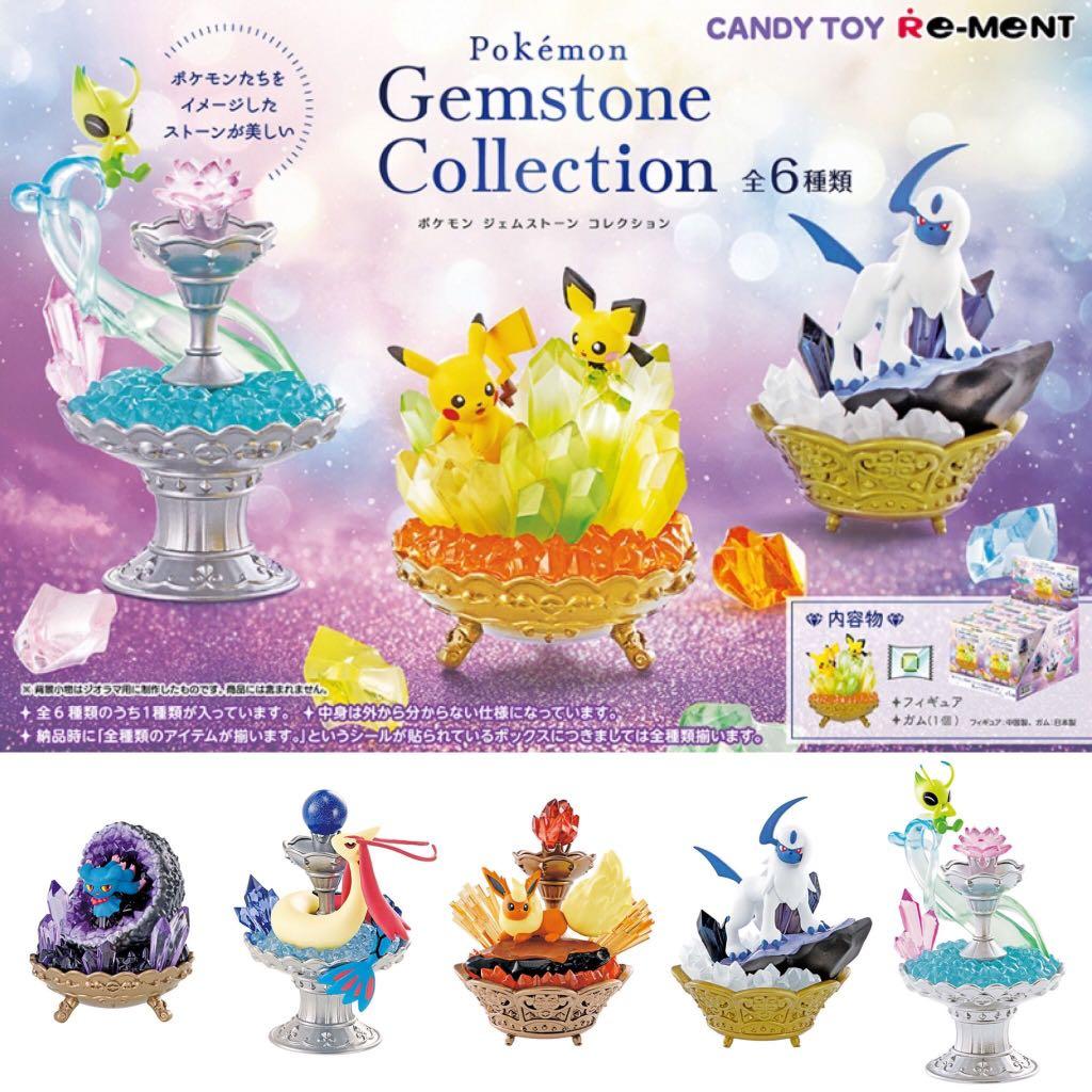 Pokemon Gemstone Collection (1 Random Box) (Re-ment Blind Box)