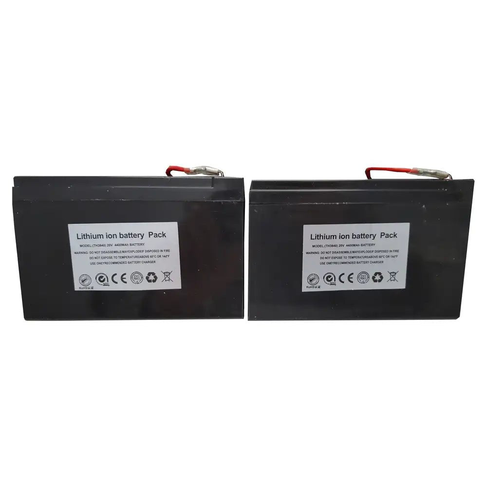 EZee Life 12V 12Ah Replacement Battery Pair for Classic, Elite & EZee Travel