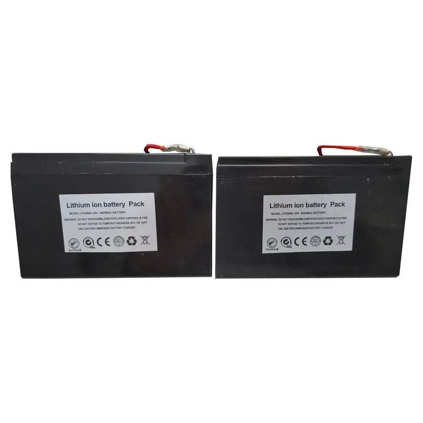 EZee Life 12V 12Ah Replacement Battery Pair for Classic, Elite & EZee Travel