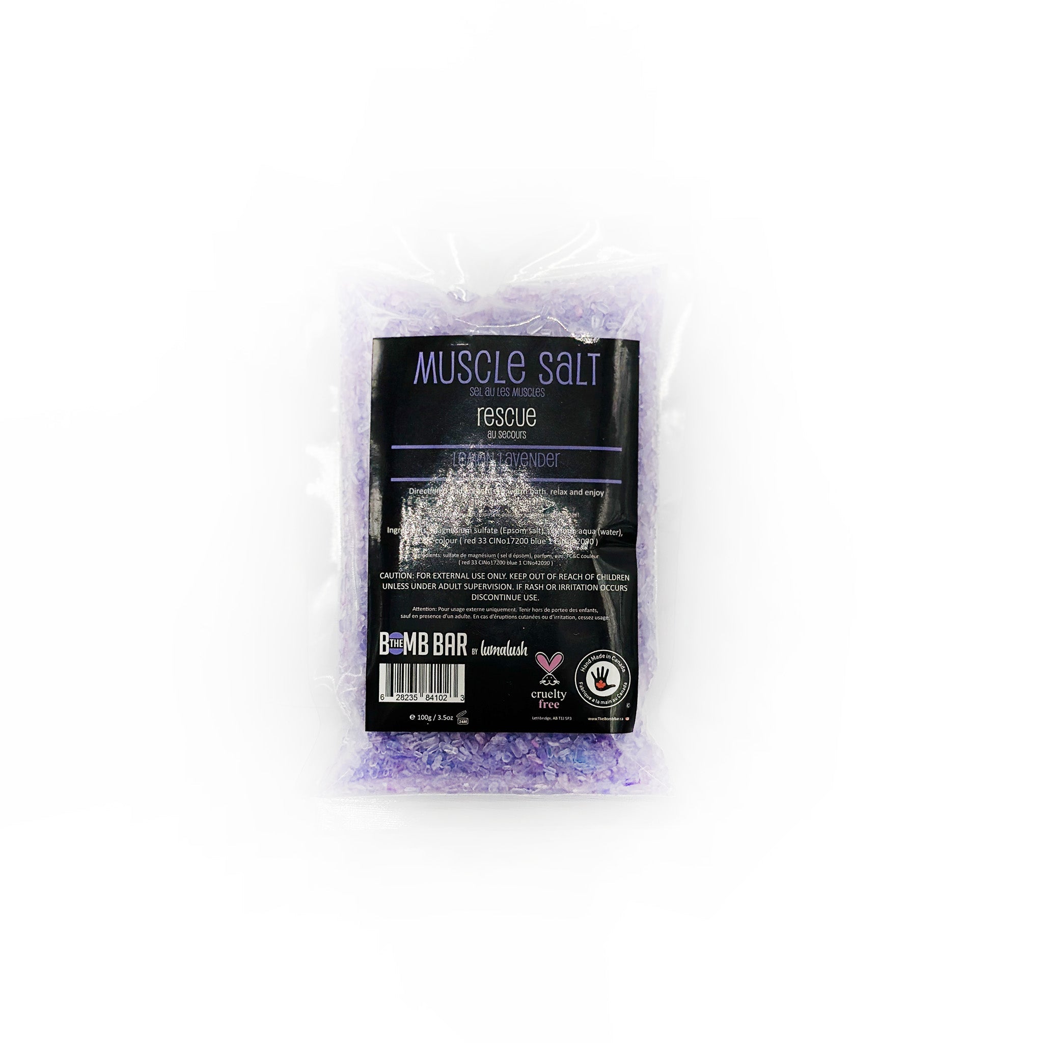 Muscle Salt Soak with Epsom Salt