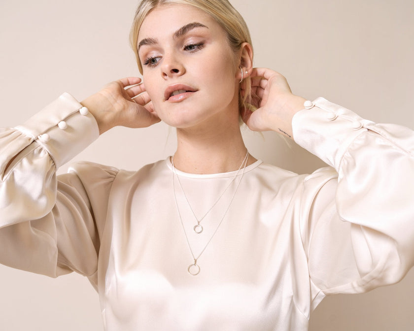 collier réversible fabriqué à Montréal