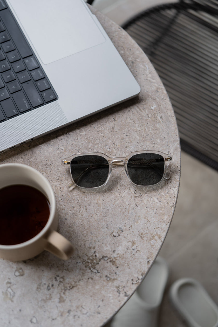 Ryan – Retro Square Keyhole Sunglasses | Bolero Eyewear