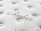 12 Inch Bliss Bamboo Hybrid Pocket Coil Mattress with Cool Gel Memory Foam - Available in 3 Sizes