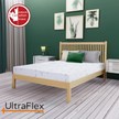 UltraFlex® RestEasy- Reversible Gel-Infused Foam Mattress, Ideal for Bunk Beds, Trundle Beds, Caravans, RV, Bamboo Feel, CertiPUR-US® Certified, Medium Firmness, Conveniently Boxed (Made in Canada)