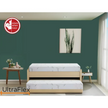 UltraFlex® RestEasy- Reversible Gel-Infused Foam Mattress, Ideal for Bunk Beds, Trundle Beds, Caravans, RV, Bamboo Feel, CertiPUR-US® Certified, Medium Firmness, Conveniently Boxed (Made in Canada)