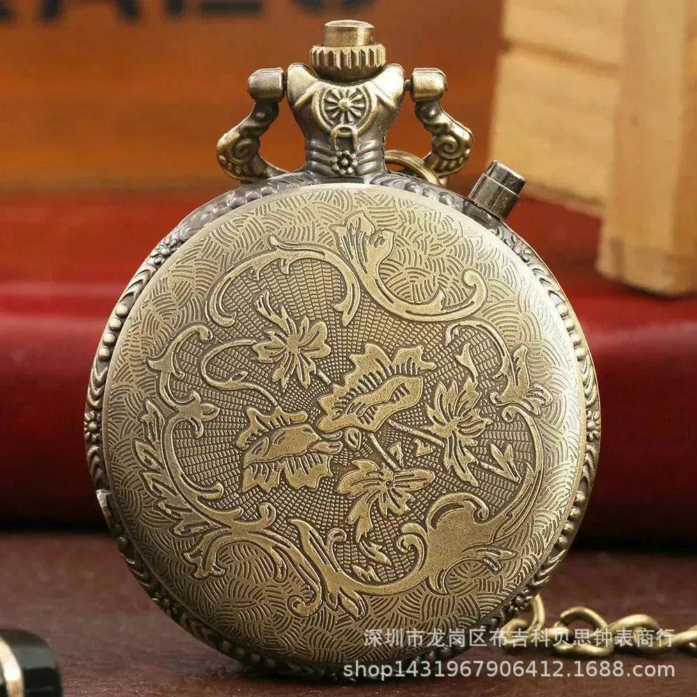 Retro LED Motorcycle Design Pendant Quartz Clock