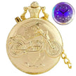 Retro LED Motorcycle Design Pendant Quartz Clock
