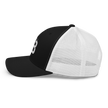 Black (White Mesh) - Trucker Snapback
