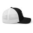 Black (White Mesh) - Trucker Snapback