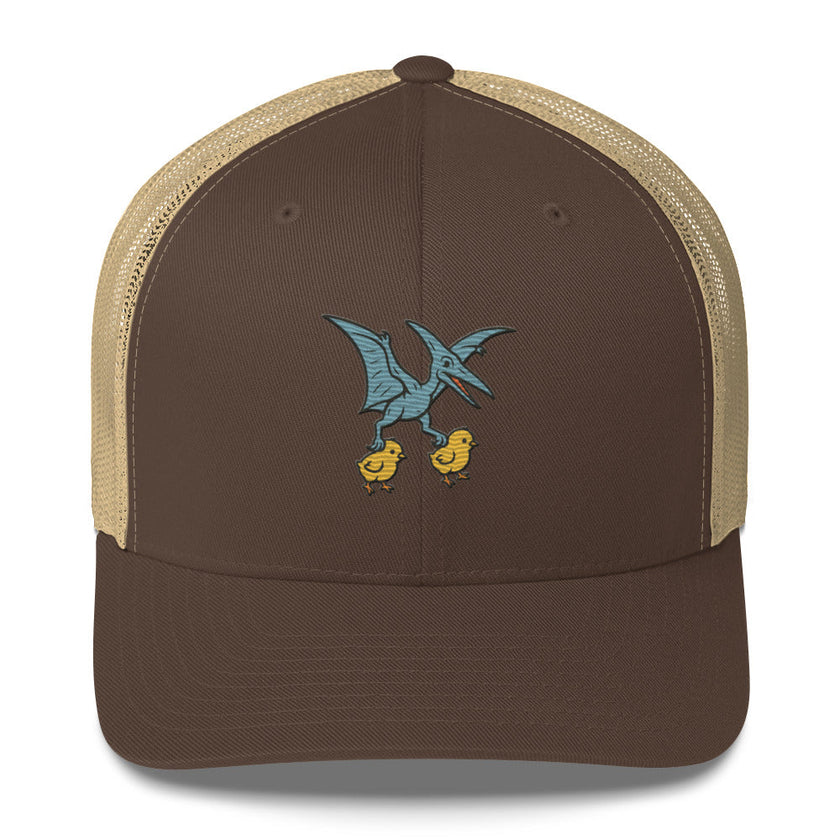 Chickasaurous Pteropoultry Trucker Cap
