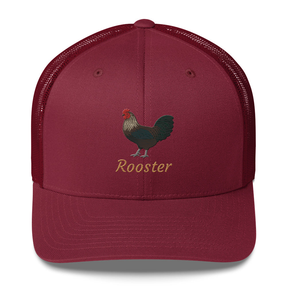 Rooster EMB Trucker Cap