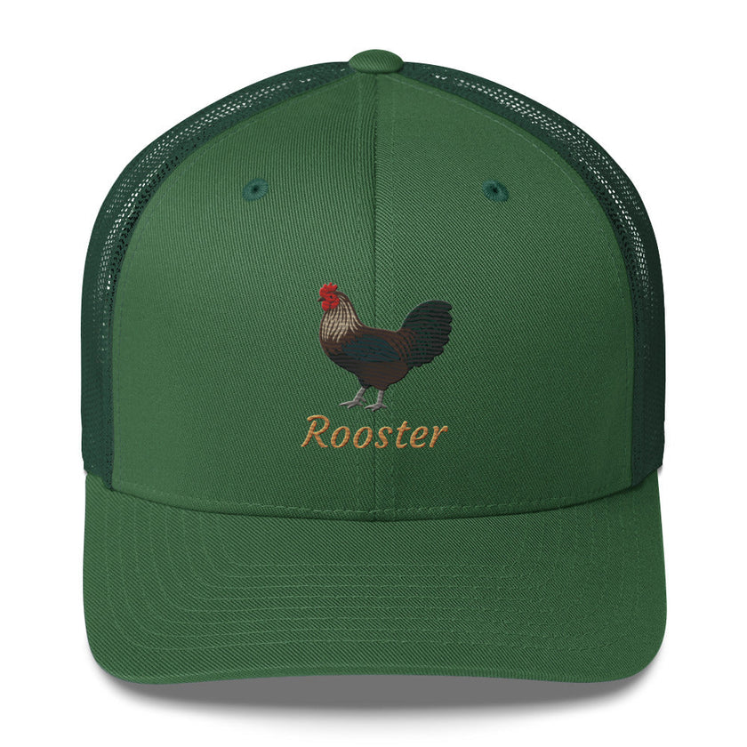 Rooster EMB Trucker Cap