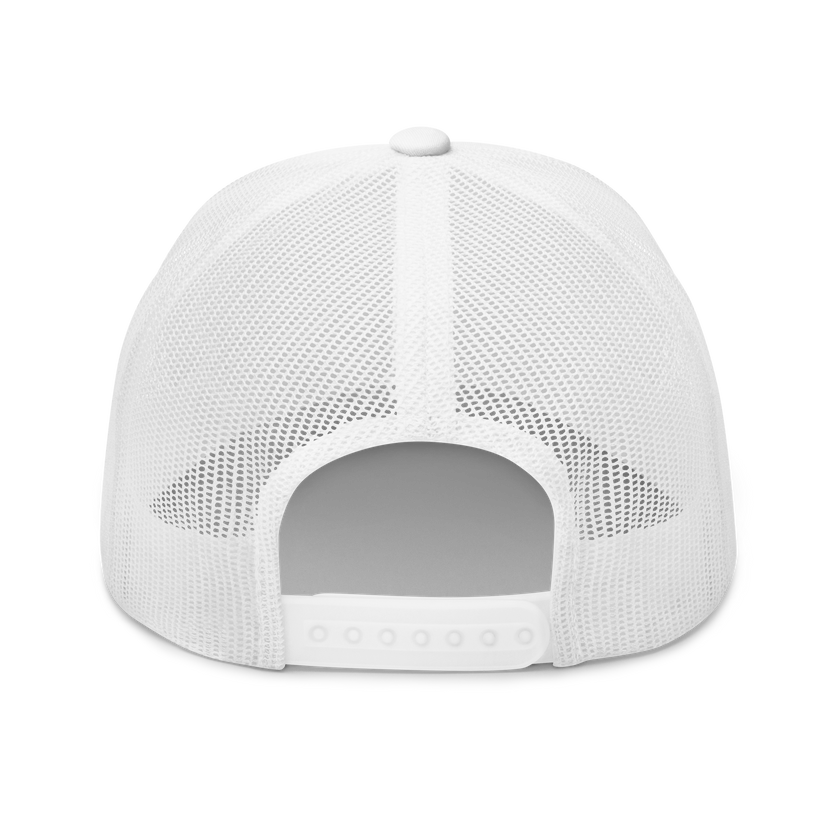 White - Trucker Snapback