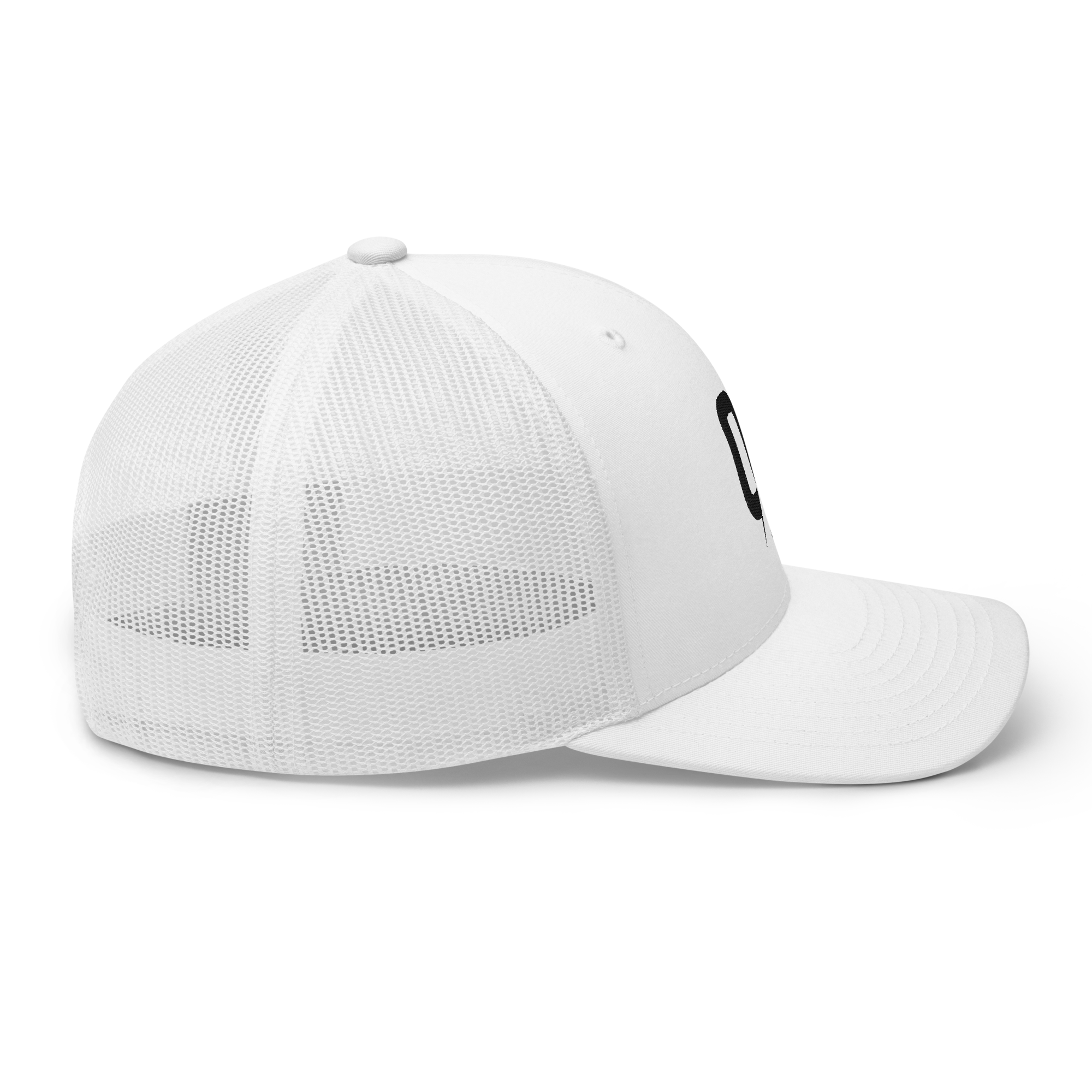 White - Trucker Snapback
