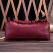 Retro women's messenger Cattle Leather Handbag