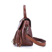Retro women's messenger Cattle Leather Handbag