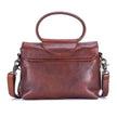 Retro women's messenger Cattle Leather Handbag