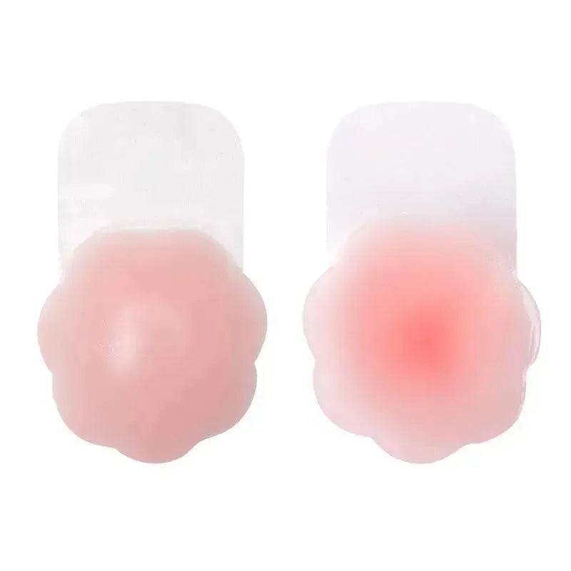 Reusable Silicone Nipple Covers – Self-Adhesive Invisible Breast Lift Pasties