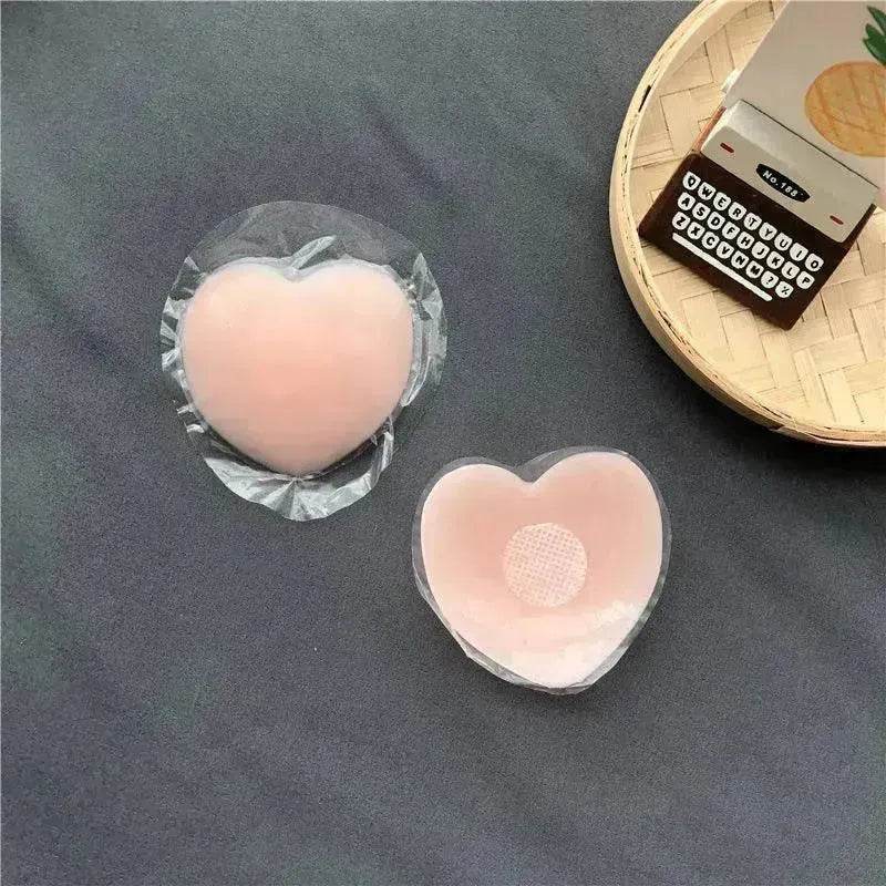 Reusable Silicone Nipple Covers – Self-Adhesive Invisible Breast Lift Pasties