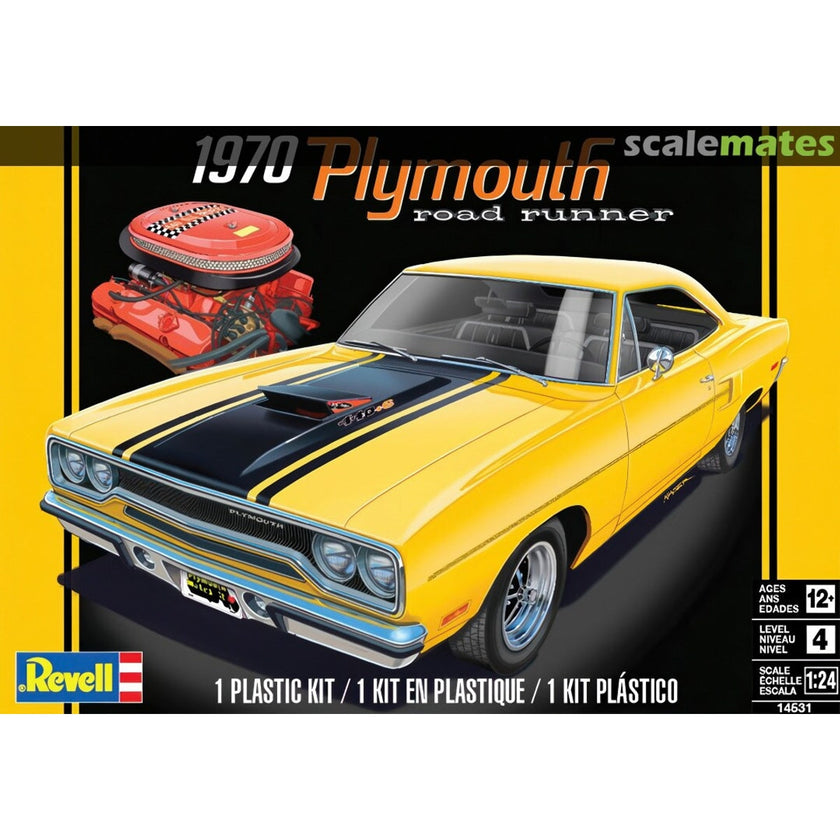 Revell 1970 Plymouth Roadrunner 1:24 Plastic Model Kit