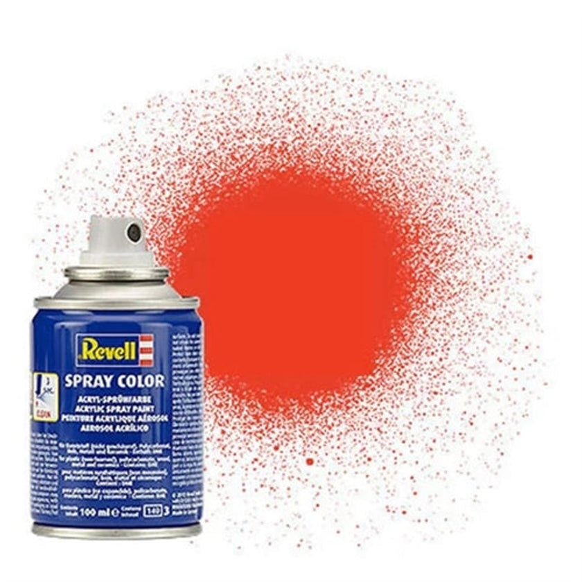 Revell Luminous Orange Matt Acrylic Spray 100ml