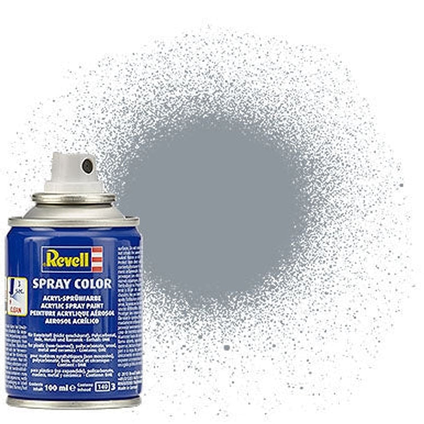 Revell Steel Metallic Acrylic Spray 100ml
