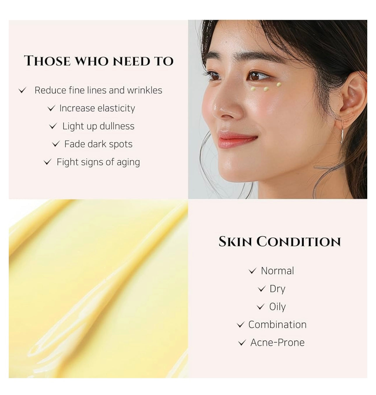 Sérum contour des yeux Beauty Of Joseon Revive : Ginseng + Rétinal 30ml
