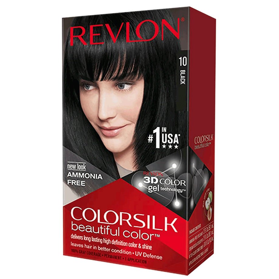 Revlon Colorsilk Beautiful Hair Color - 10 Black