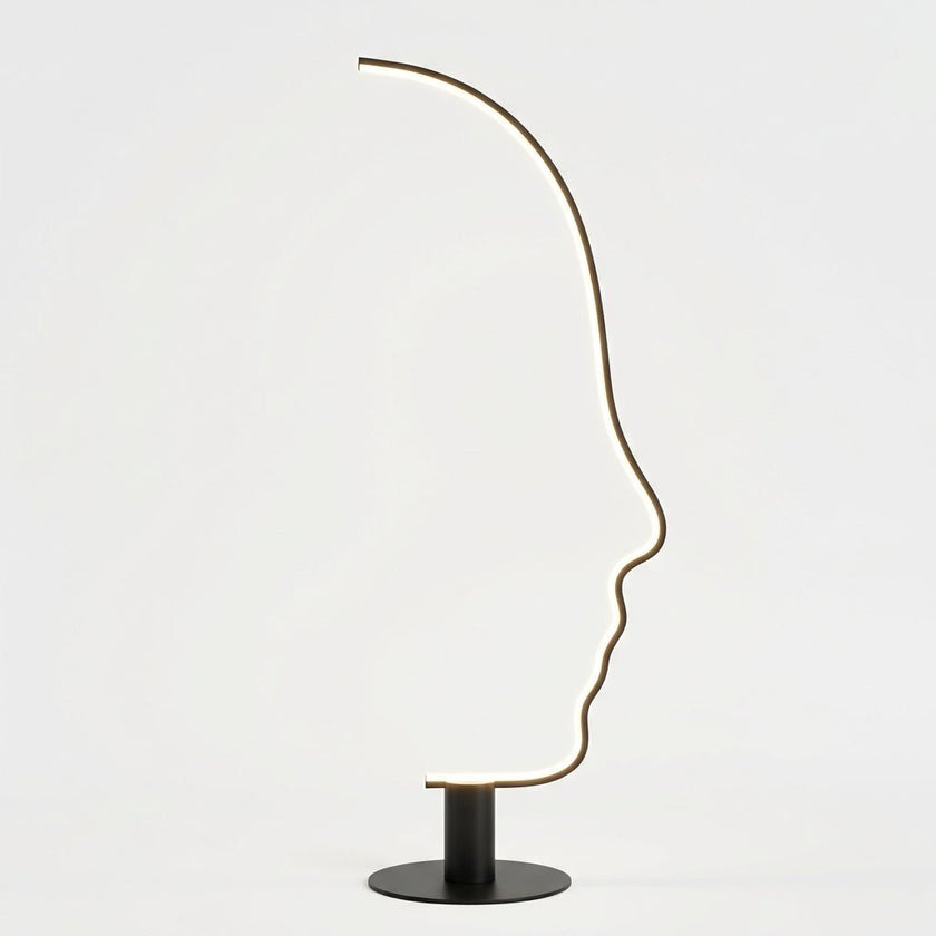 Reykjavik Face Profile Floor Lamp