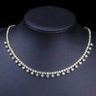 Rhinestone Claw Simple Fashion Item Choker Temperament Clavicle Chain Necklace  for Women Bridal  Wedding Necklace