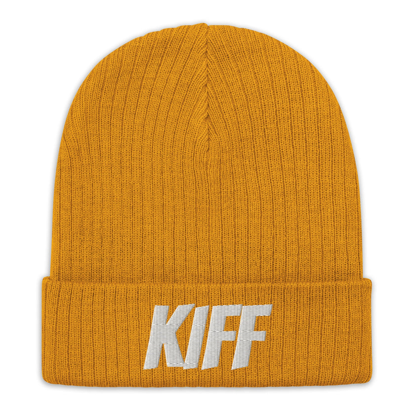 Kiff Ribbed Knit Beanie