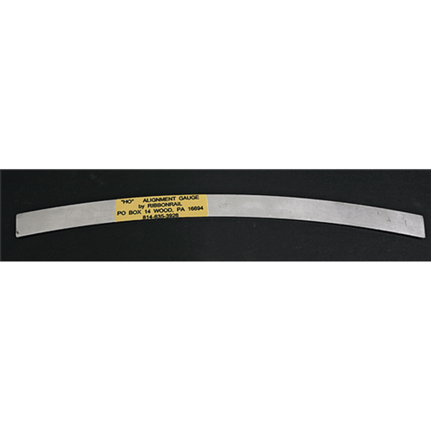 Ribbonrail 1020 HO Curved Track Alignment Gauge 20