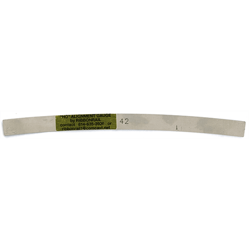 Ribbonrail 1042 HO Curved Track Alignment Gauge 42