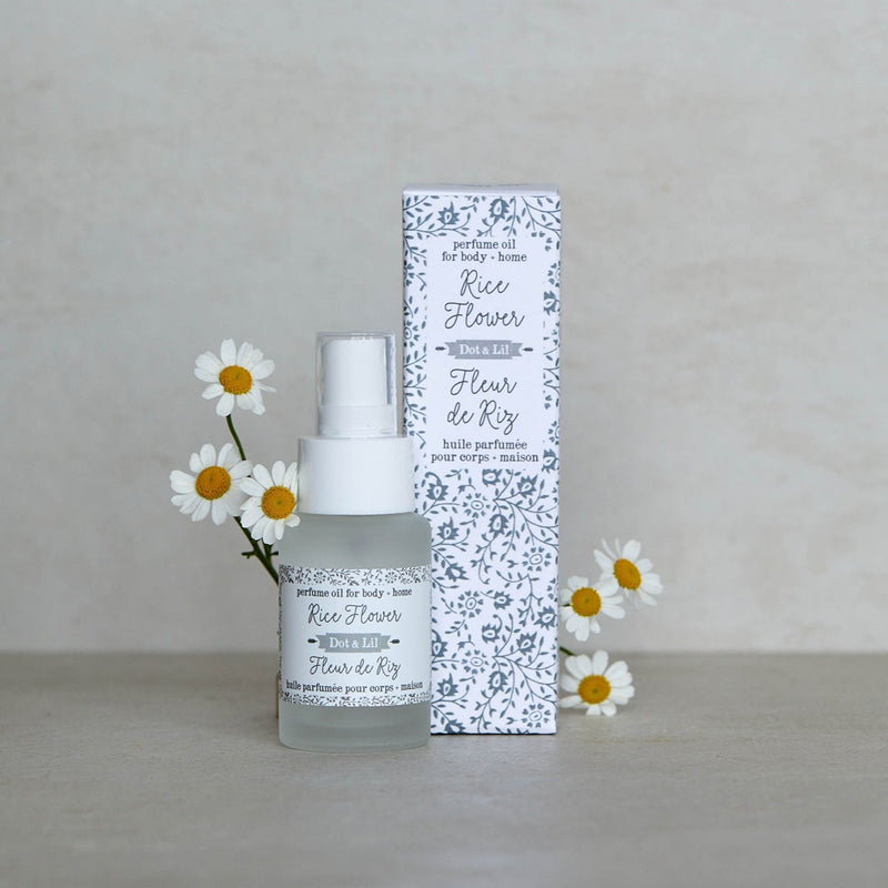 Huile parfumée à la fleur de riz