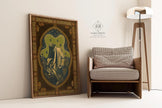 Richard Roland Holst 'Night' Giclee Print: Symbolist Art Nouveau