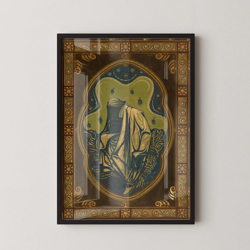 Richard Roland Holst 'Night' Giclee Print: Symbolist Art Nouveau